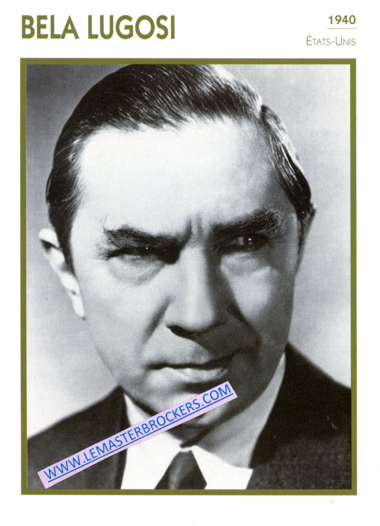 fiche BELA LUGOSI 1940