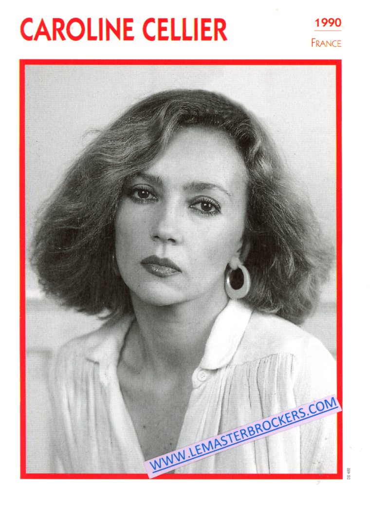 FICHE CAROLINE CELLIER 1990