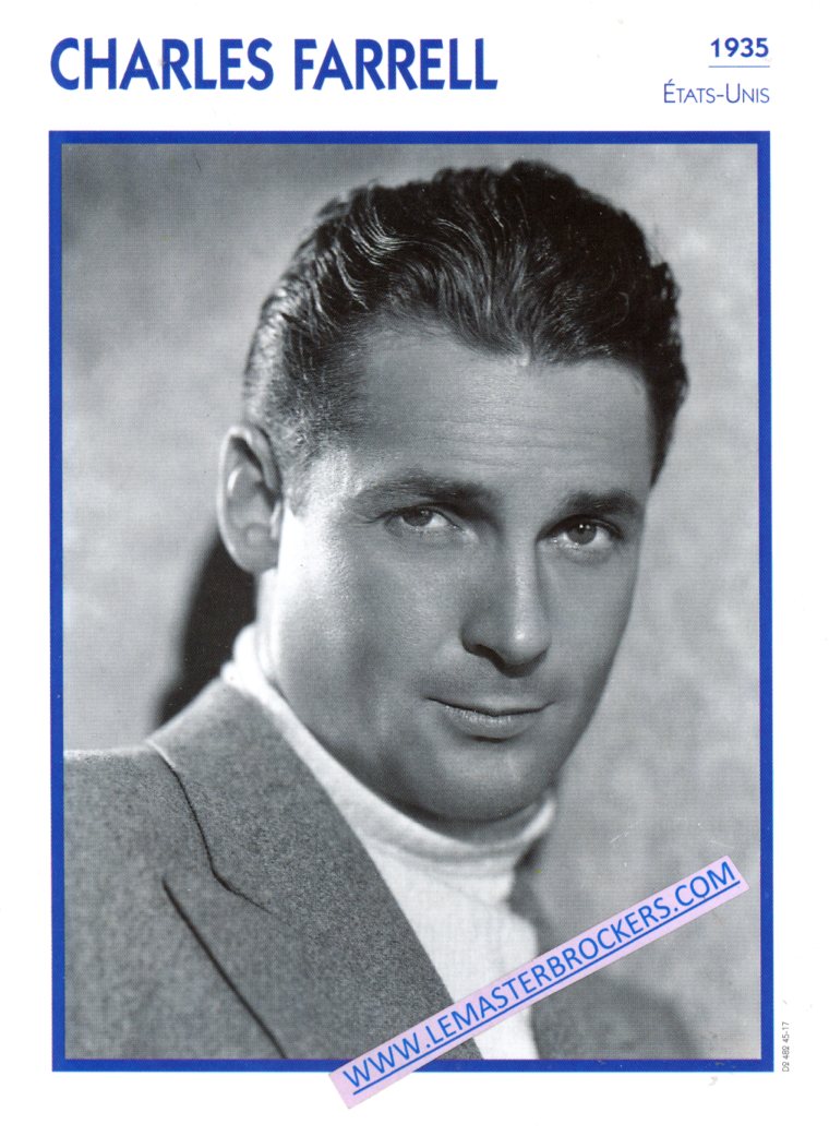 FICHE CINEMA CHARLES FARRELL 1935