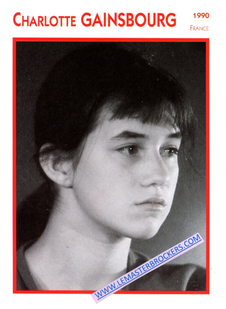 FICHE CHARLOTTE GAINSBOURG 1990
