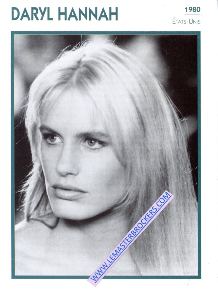 FICHE DARYL HANNAH 1980