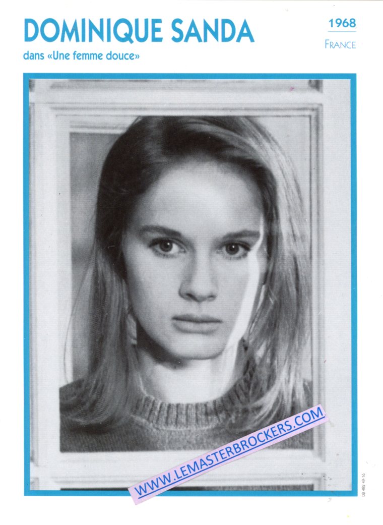 DOMINIQUE SENDA 1968 DANS UNE FEMME DOUCE
