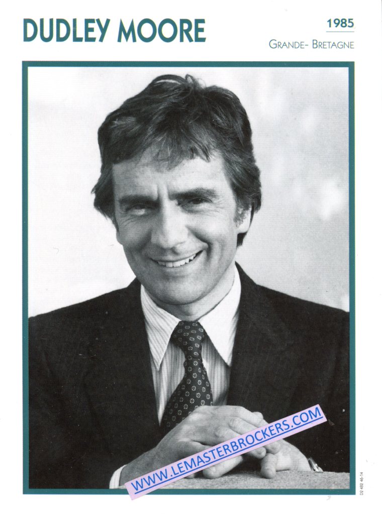 FICHE DUDLEY MOORE 1985