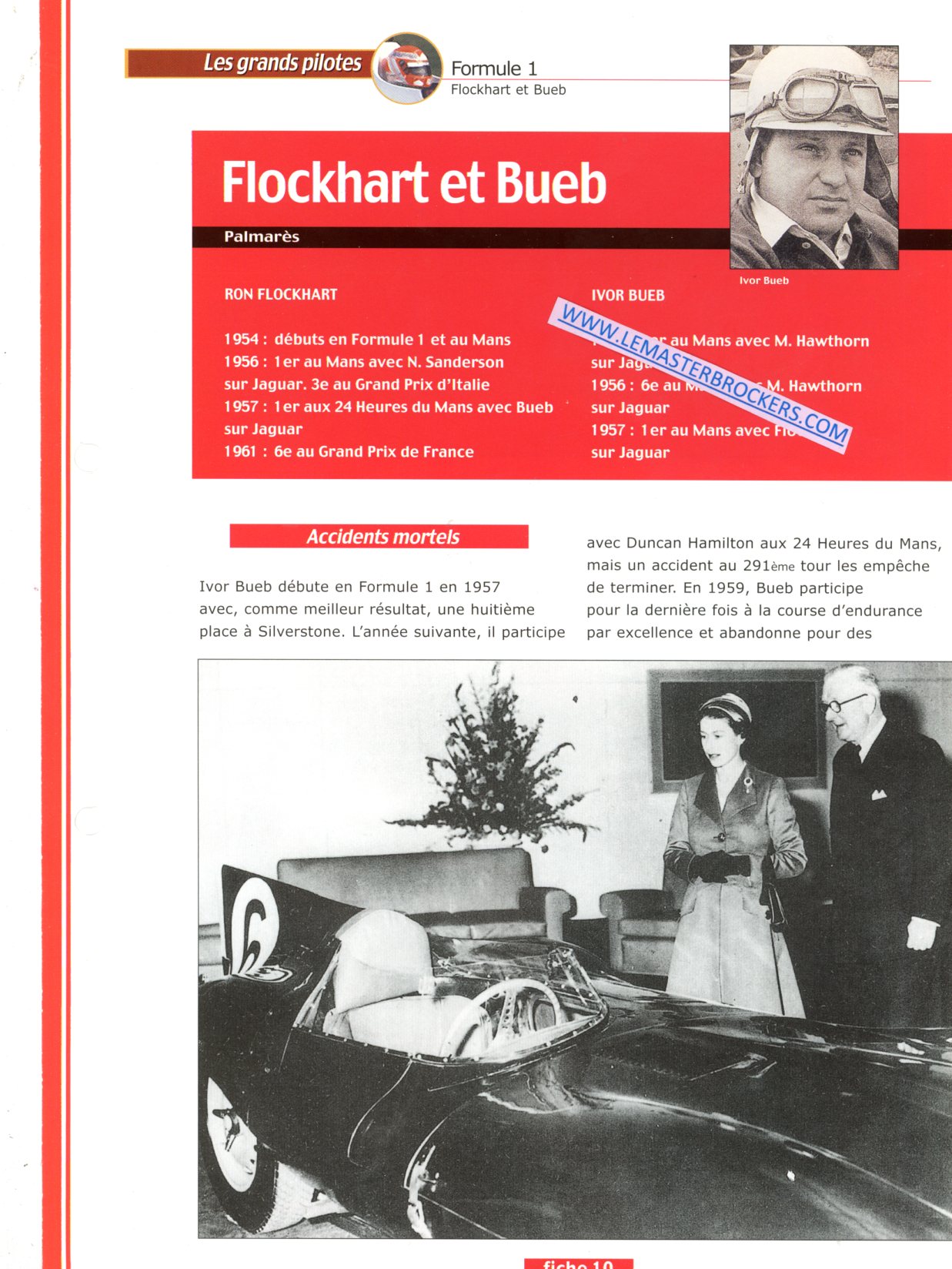 FICHE PILOTE FLOCKHART ET BUEB