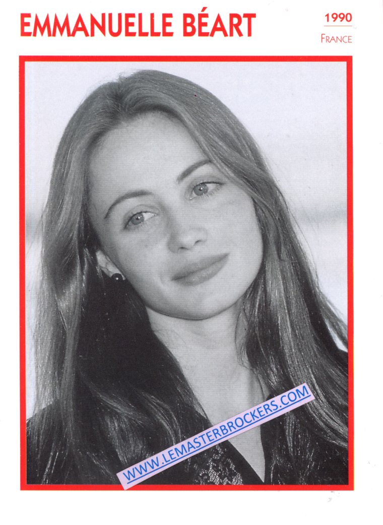 FICHE EMMANUELLE BEART 1990