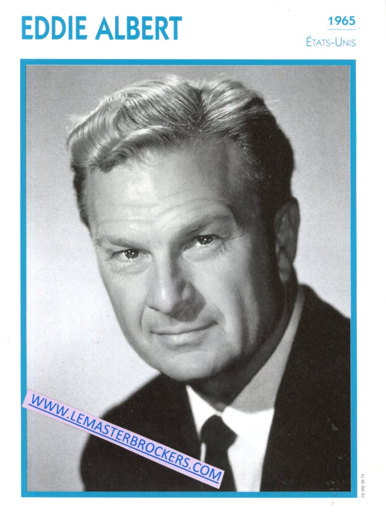 FICHE EDDIT ALBERT 1965