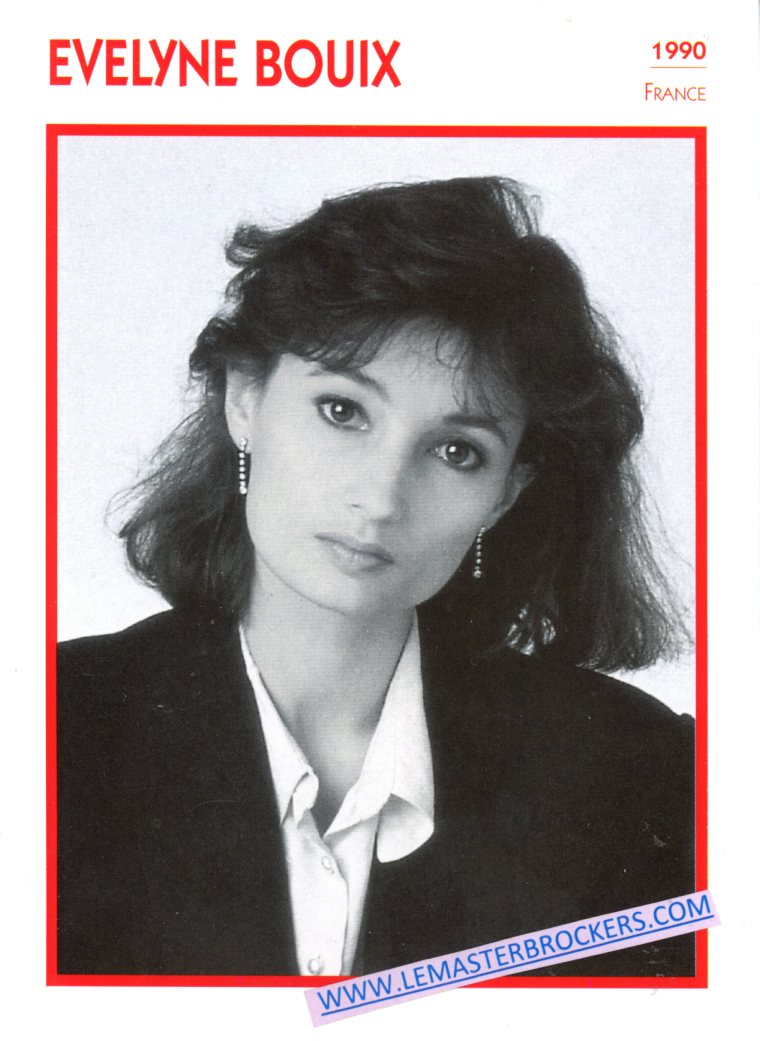 FICHE EVELYNE BOUIX 1990