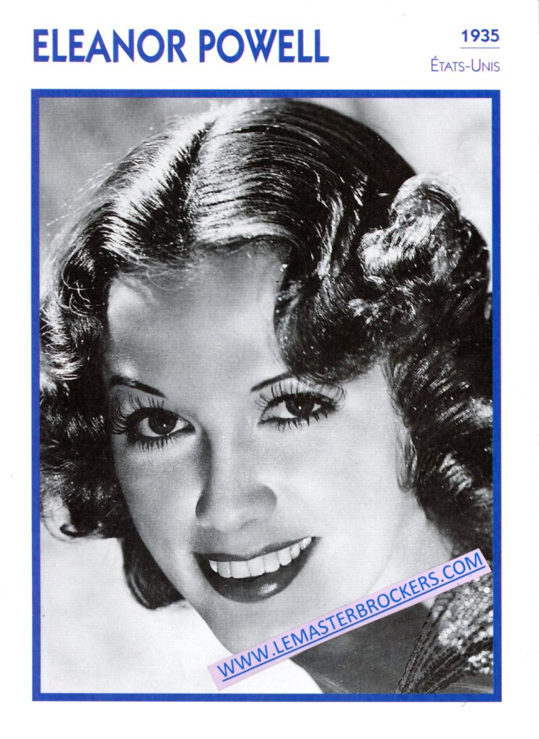 FICHE ELEANOR POWELL 1935
