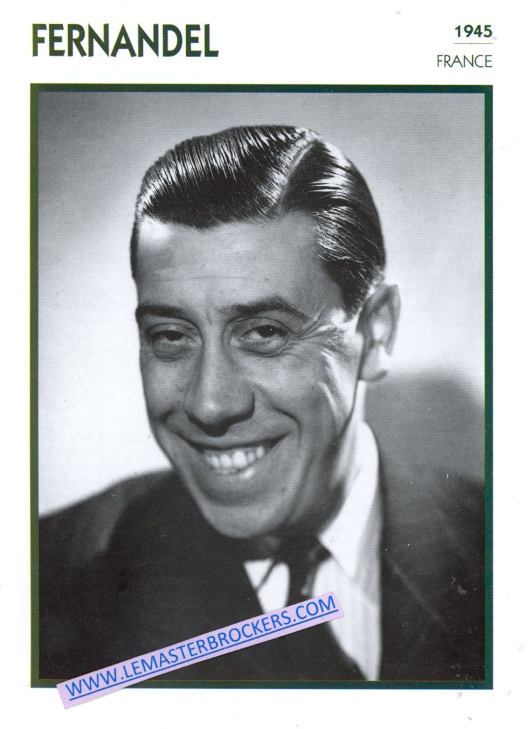 FICHE FERNANDEL 1945