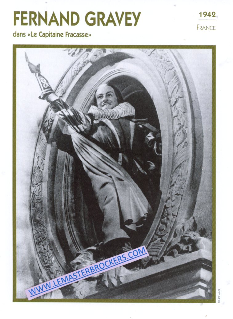 FERNAND GRAVEY 1942 DANS LE CAPITAL FRACASSE