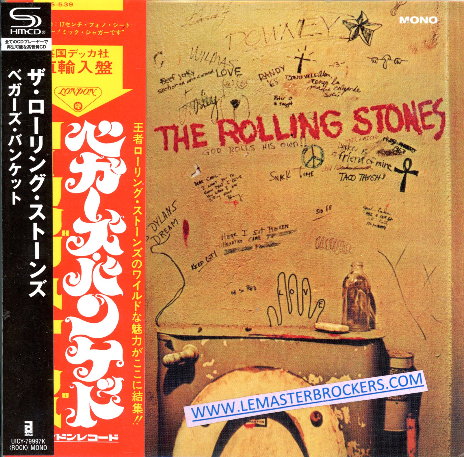 THE ROLLING STONES BEGGARS BANQUET - VERSION JAPAN SHM CD