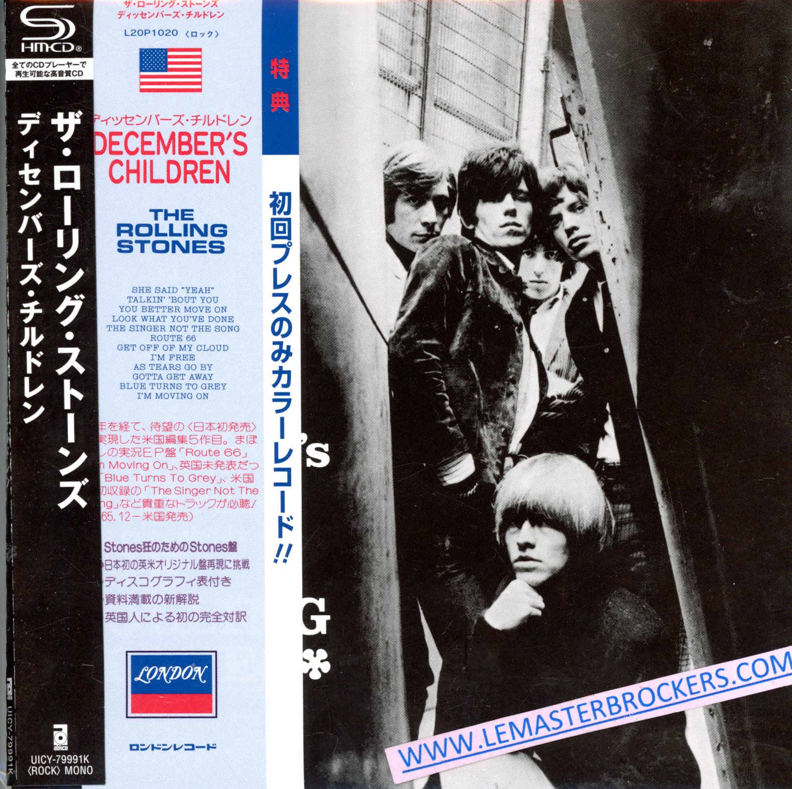THE ROLLING STONES DECEMBERS CHILDREN - VERSION JAPAN SHM