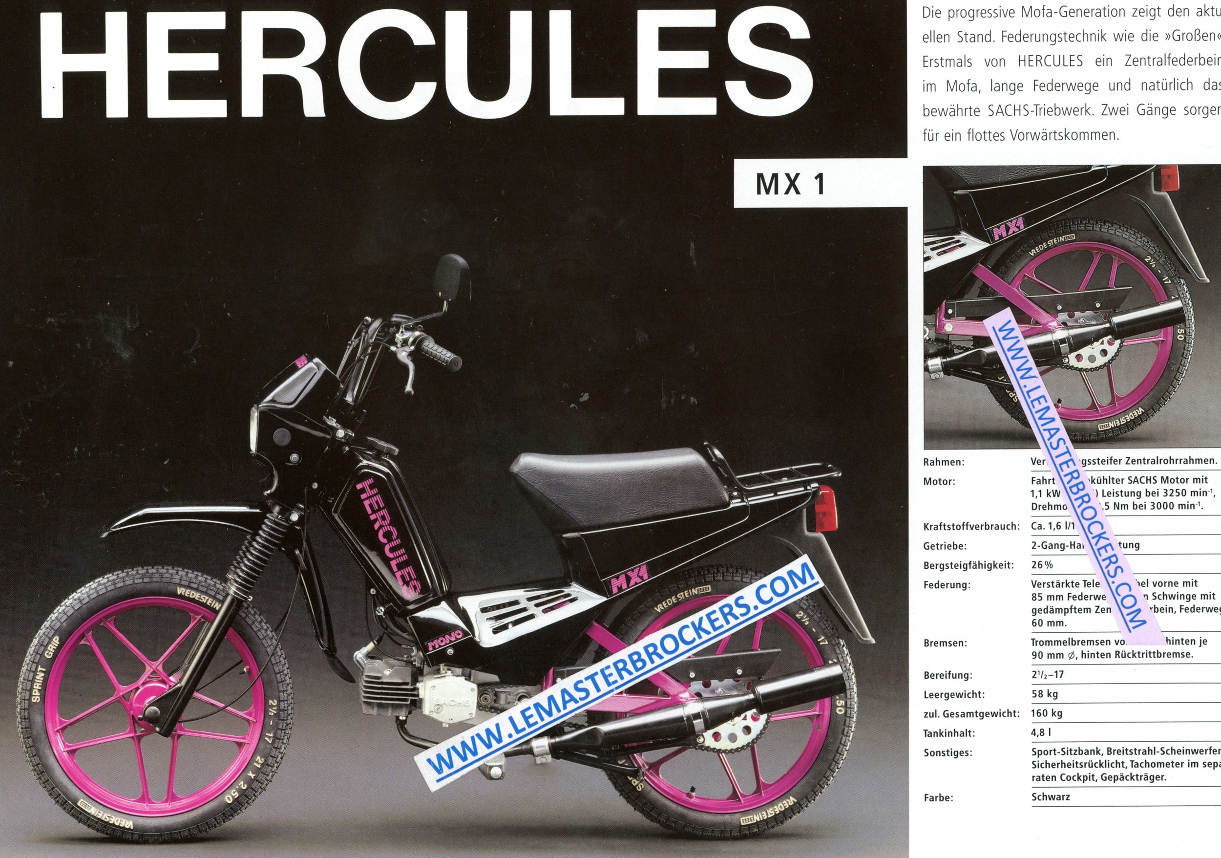 brochure HERCULES MX1