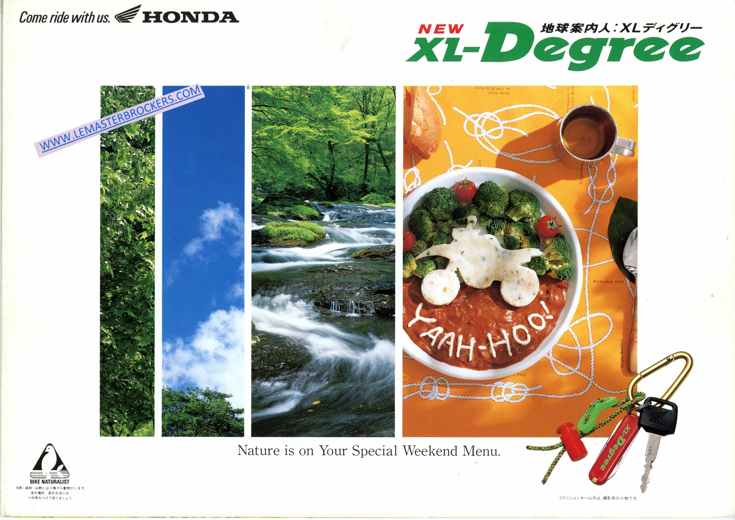 DEPLIANT HONDA XL DEGREE