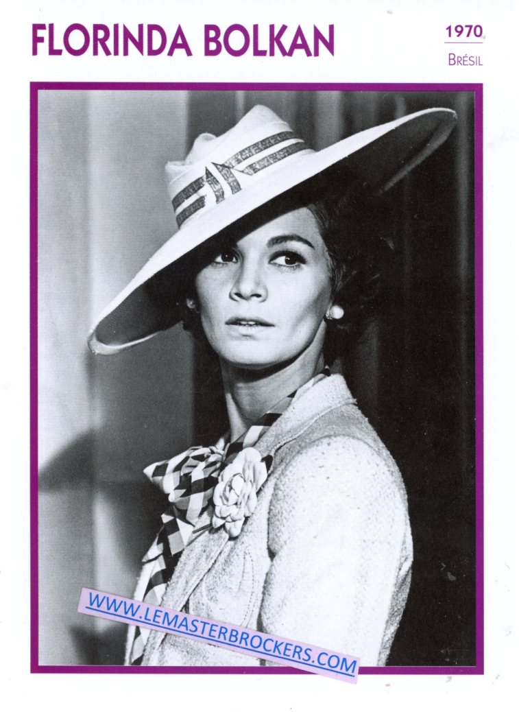 FICHE FLORINDA BOLKAN 1970