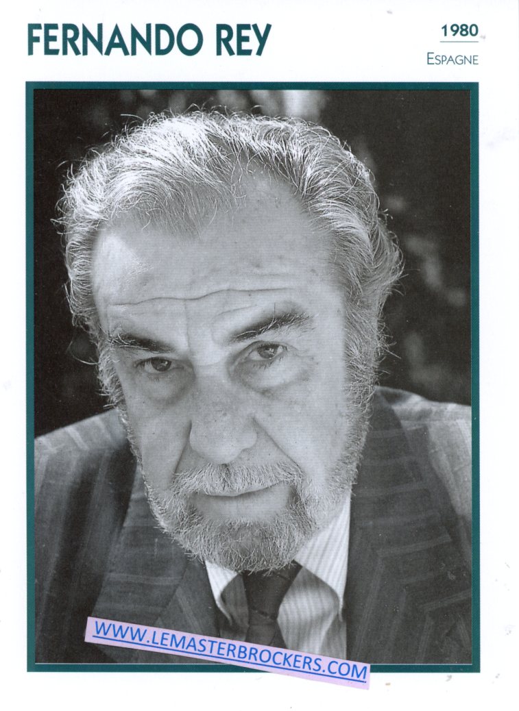 FICHE FERNANDO REY 1980