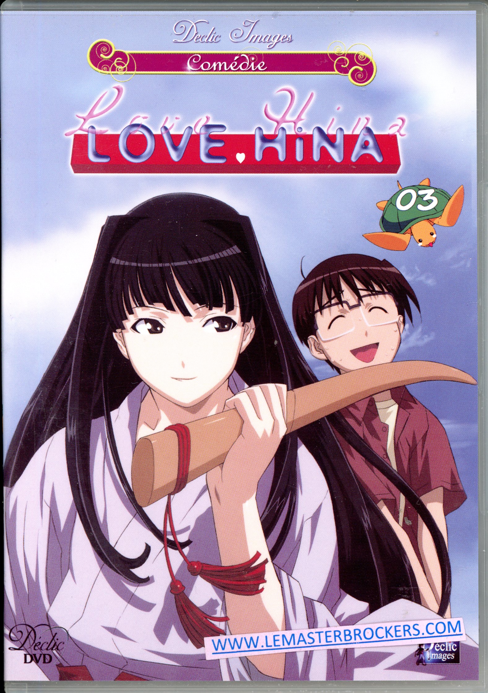 LOVE HINA VOLUME 3 dvd  IWASAKI YOSHIAKI