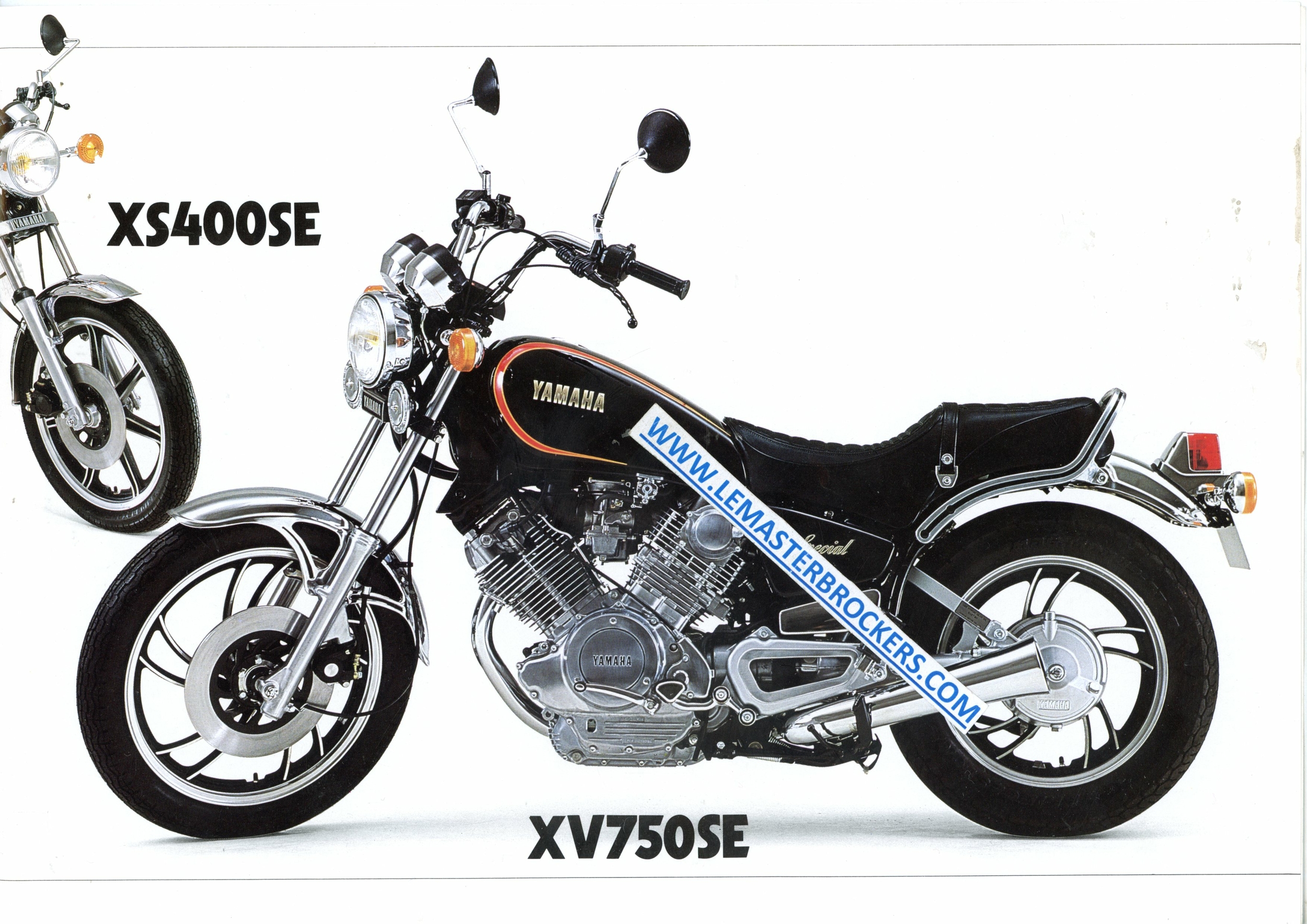 BROCHURE YAMAHA XS650SE - XV750SE