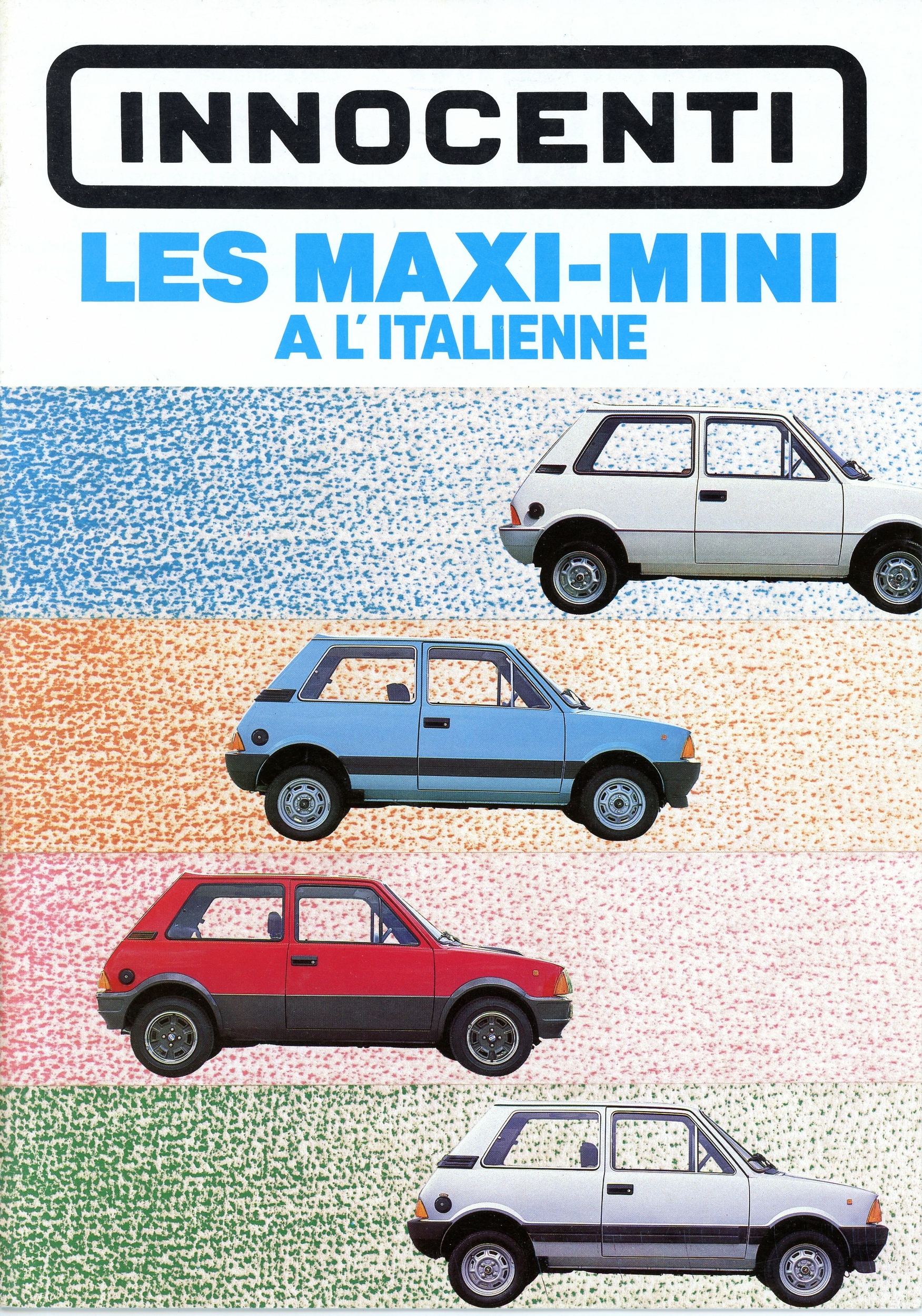 BROCHURE-INNOCENTI-1985-LEMASTERBROCKERS-CATALOGUE-AUTOMOBILE