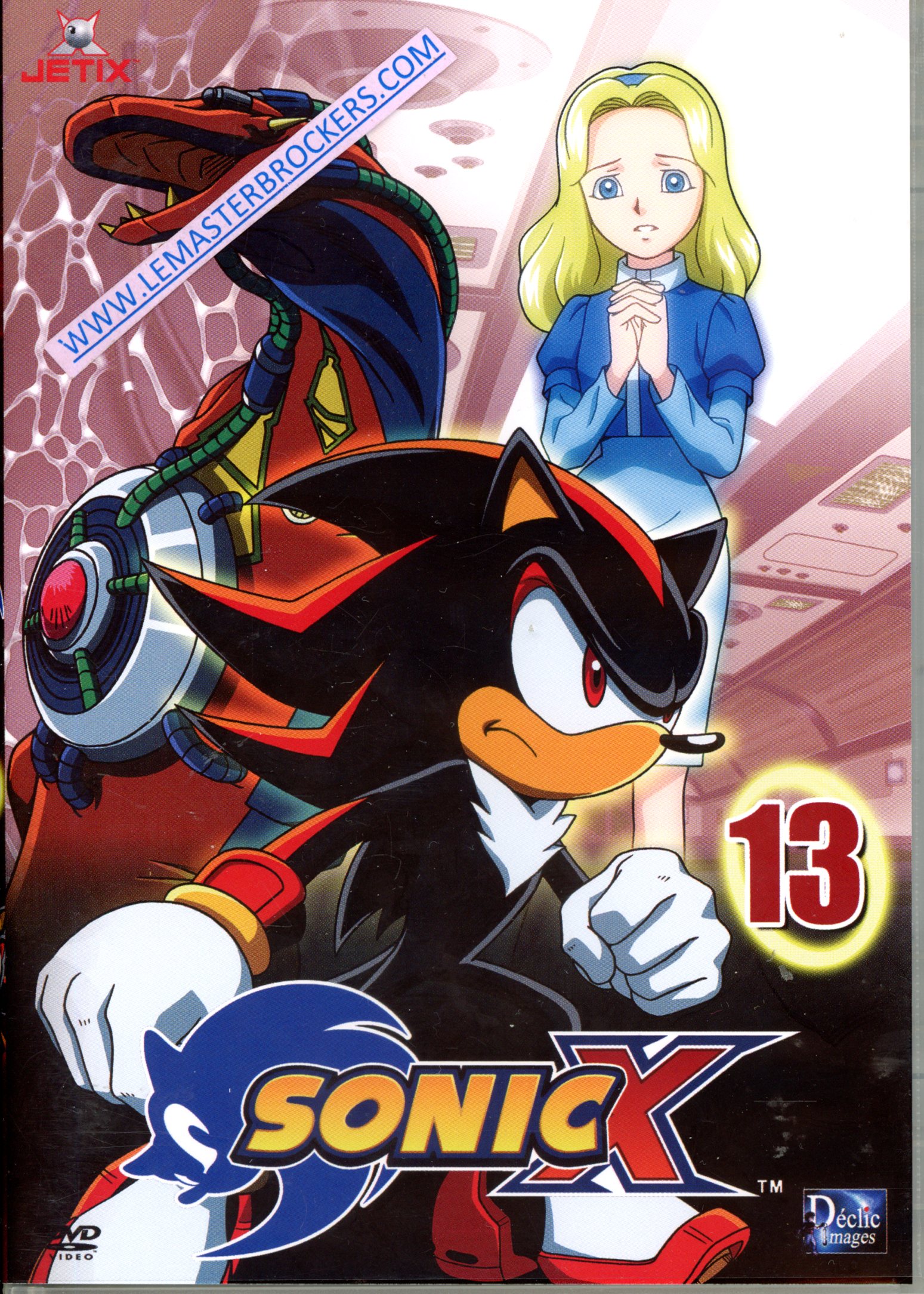 SONIC X DVD 13 EPISODE 36 A 38