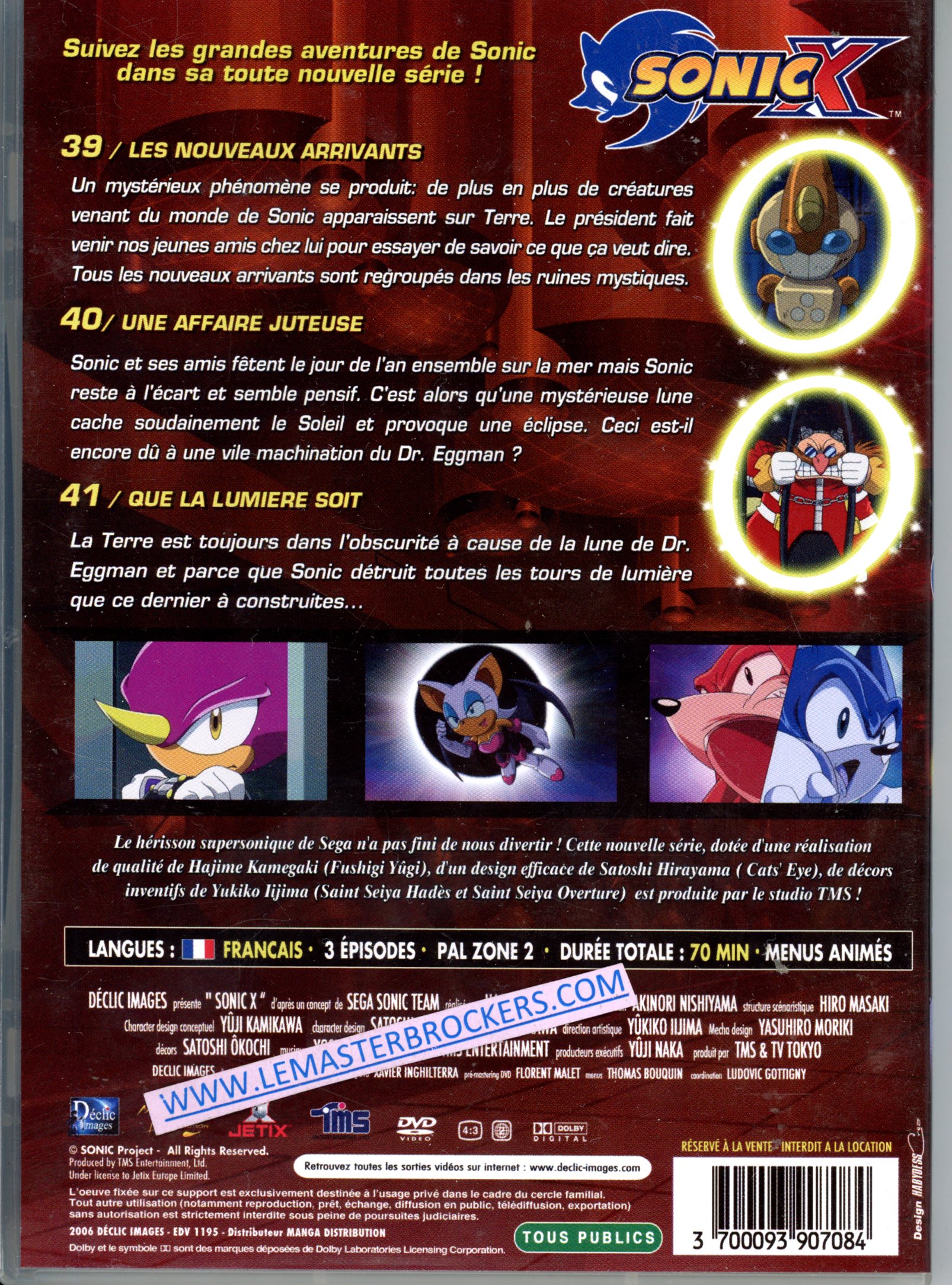3700093907084 DVD SONIC X 14