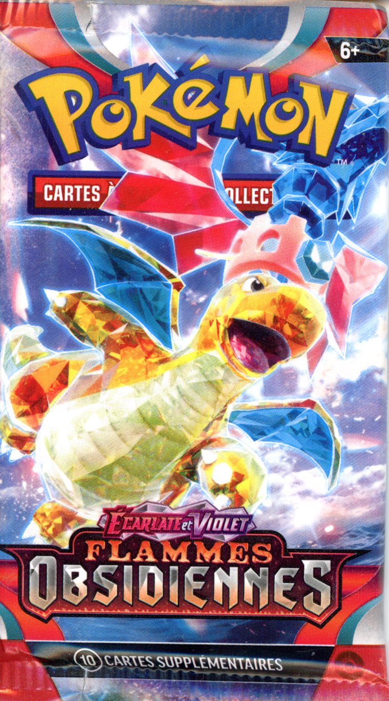 BOOSTER CARTES POKEMON FLAMMES OBSIDIENNES