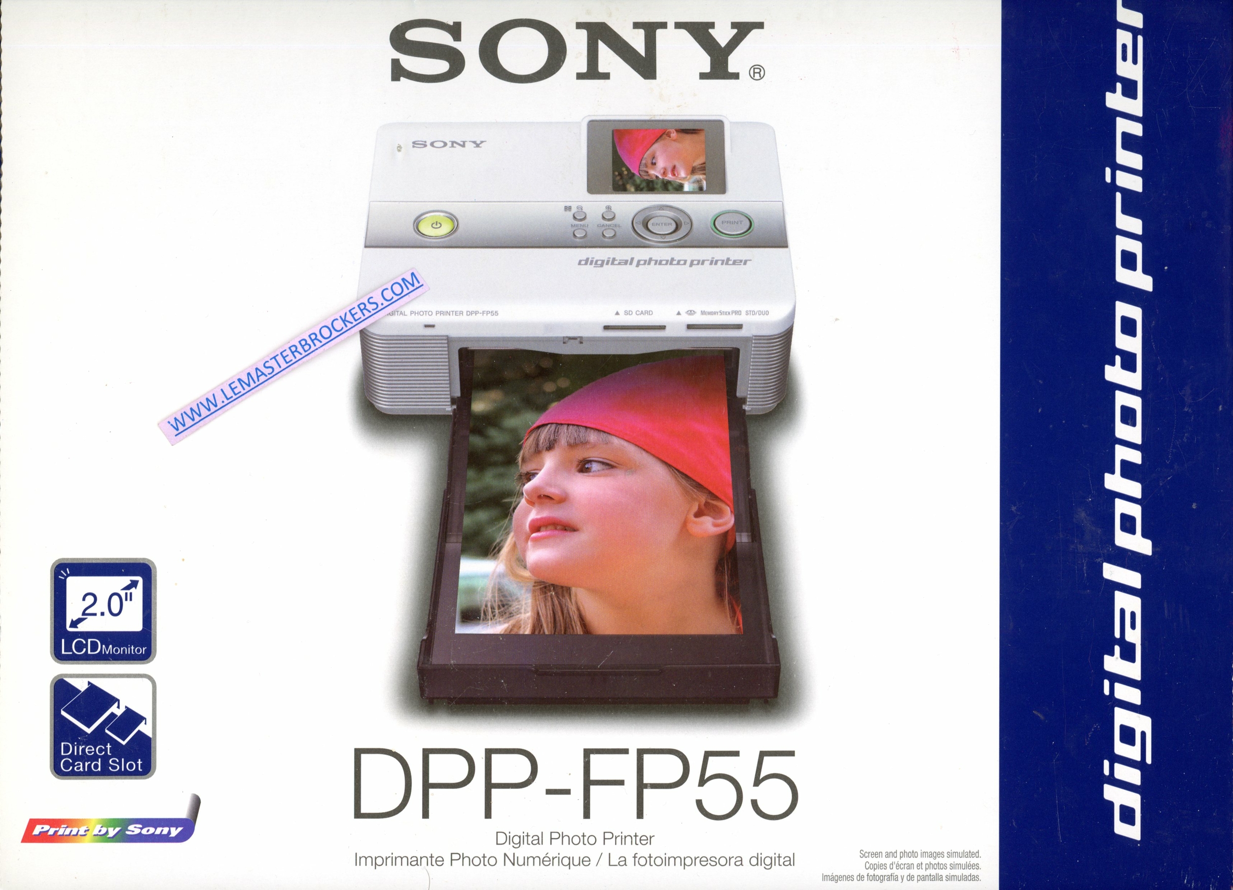 SONY DPP-FP55 COMPACT PHOTO PRINTER