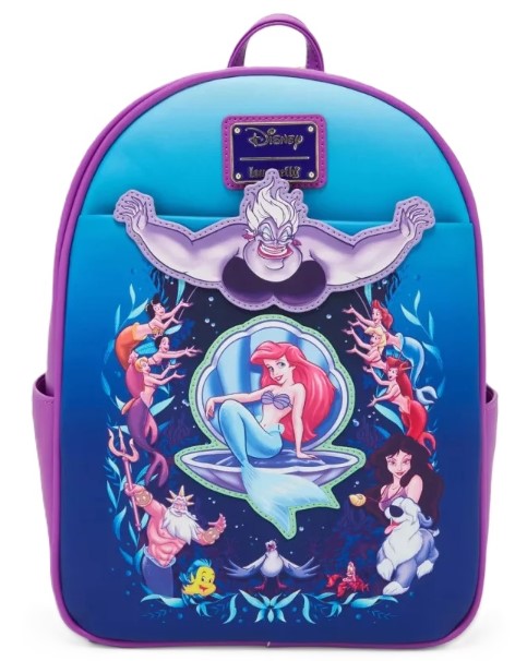 SAC A DOS MINI LITTLE MERMAID LA PETITE SIRENE