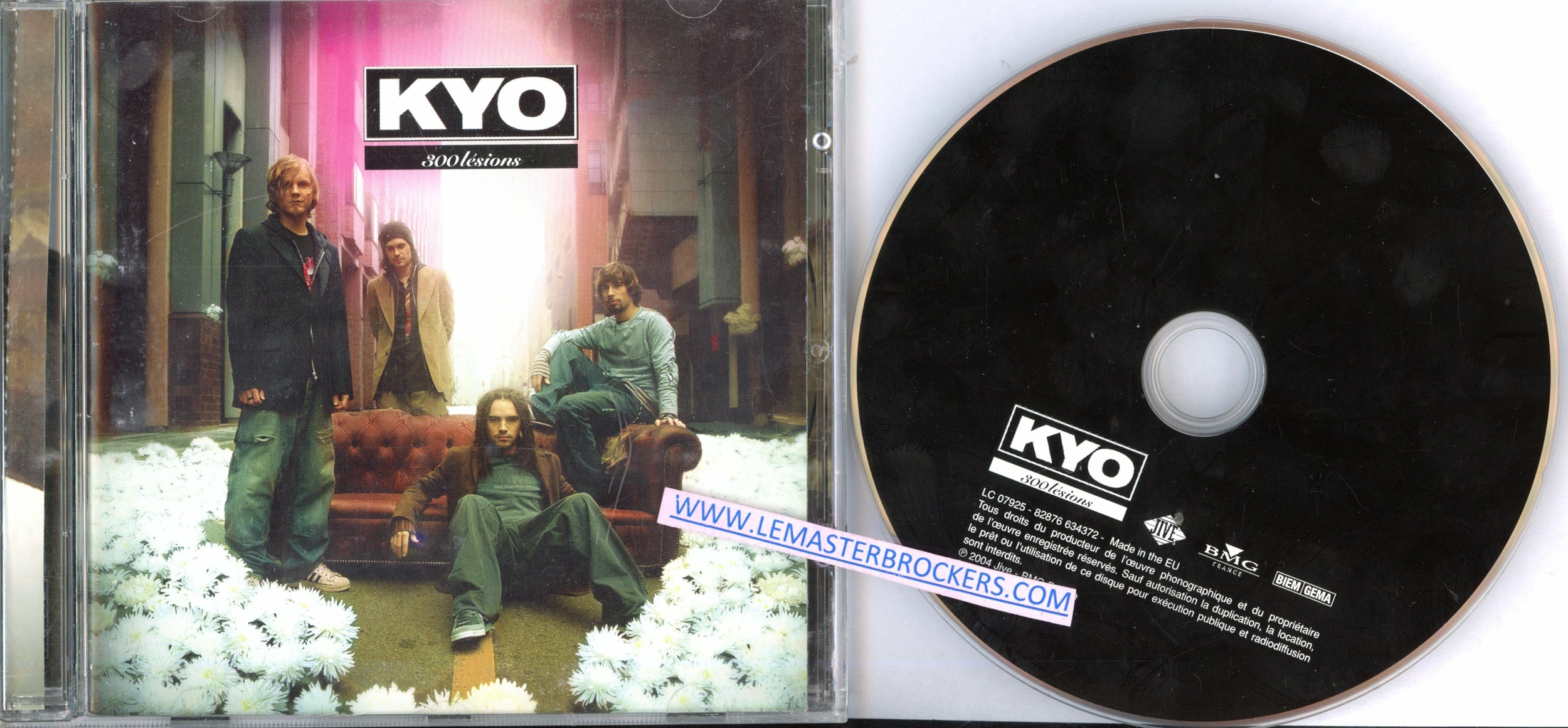 ALBUM KYO 300 LESIONS 828766343724