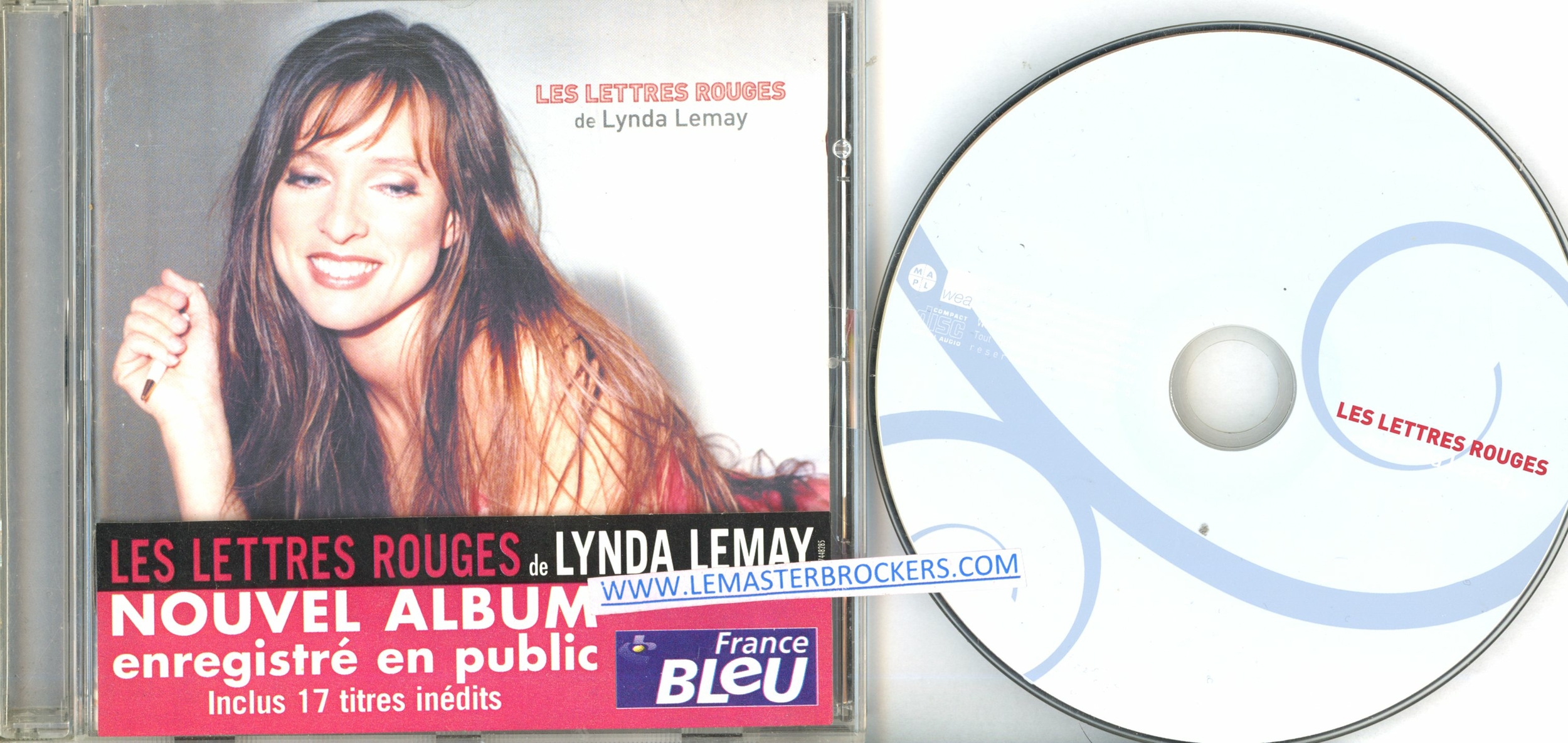 LYNDA LEMAY LES LETTRES ROUGES - 809274482853
