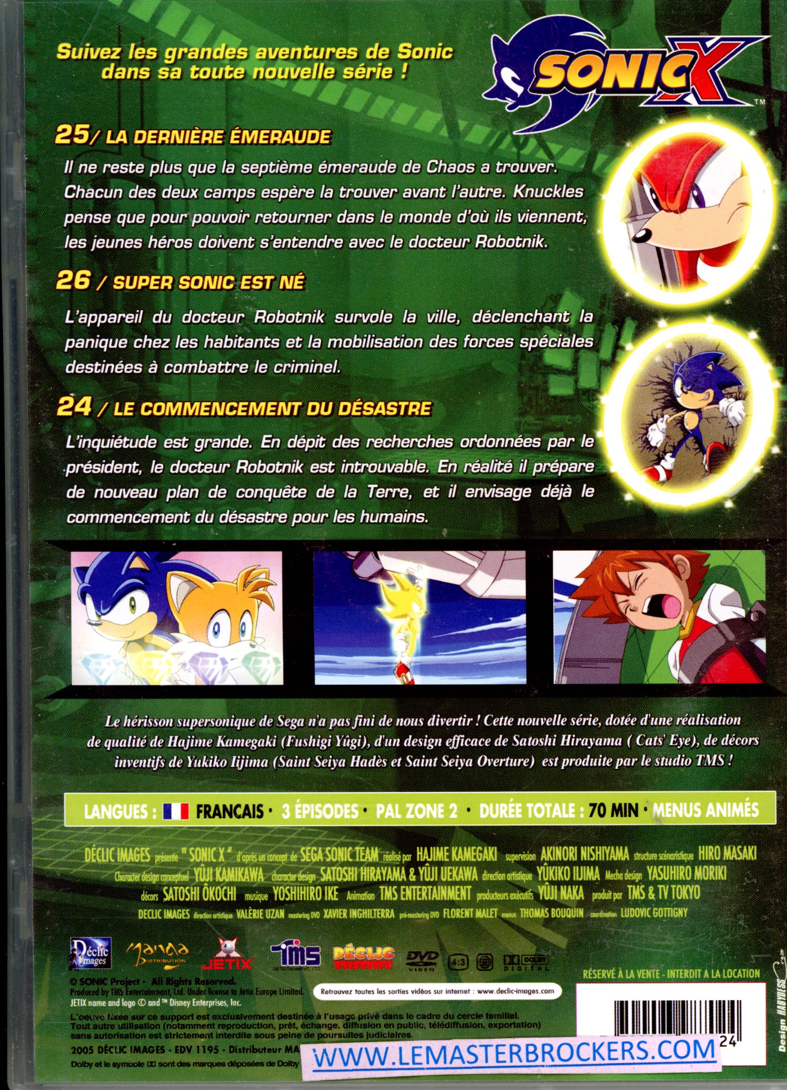 3700093987024 DVD SONIC X