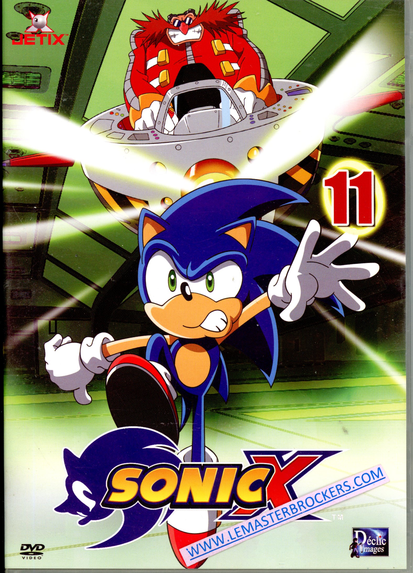 SONIC X VOLUME 11 - EPISODES 31 A 33