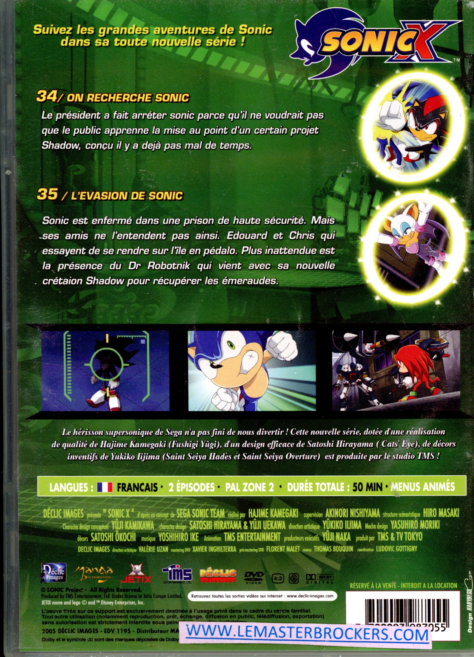 3700093987055 DVD SONIC X