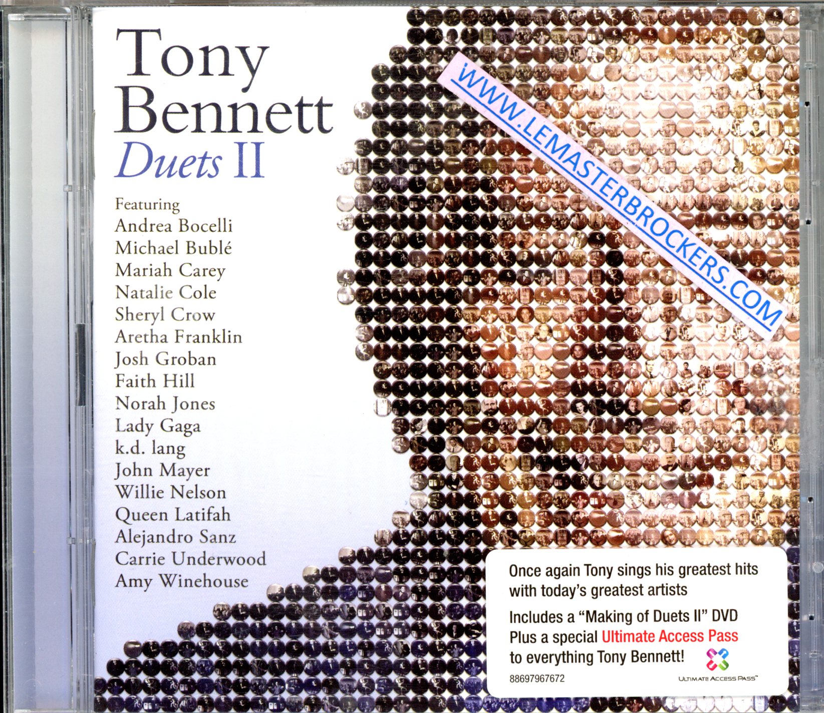 TONY BENNETT DUETS II CD DVD