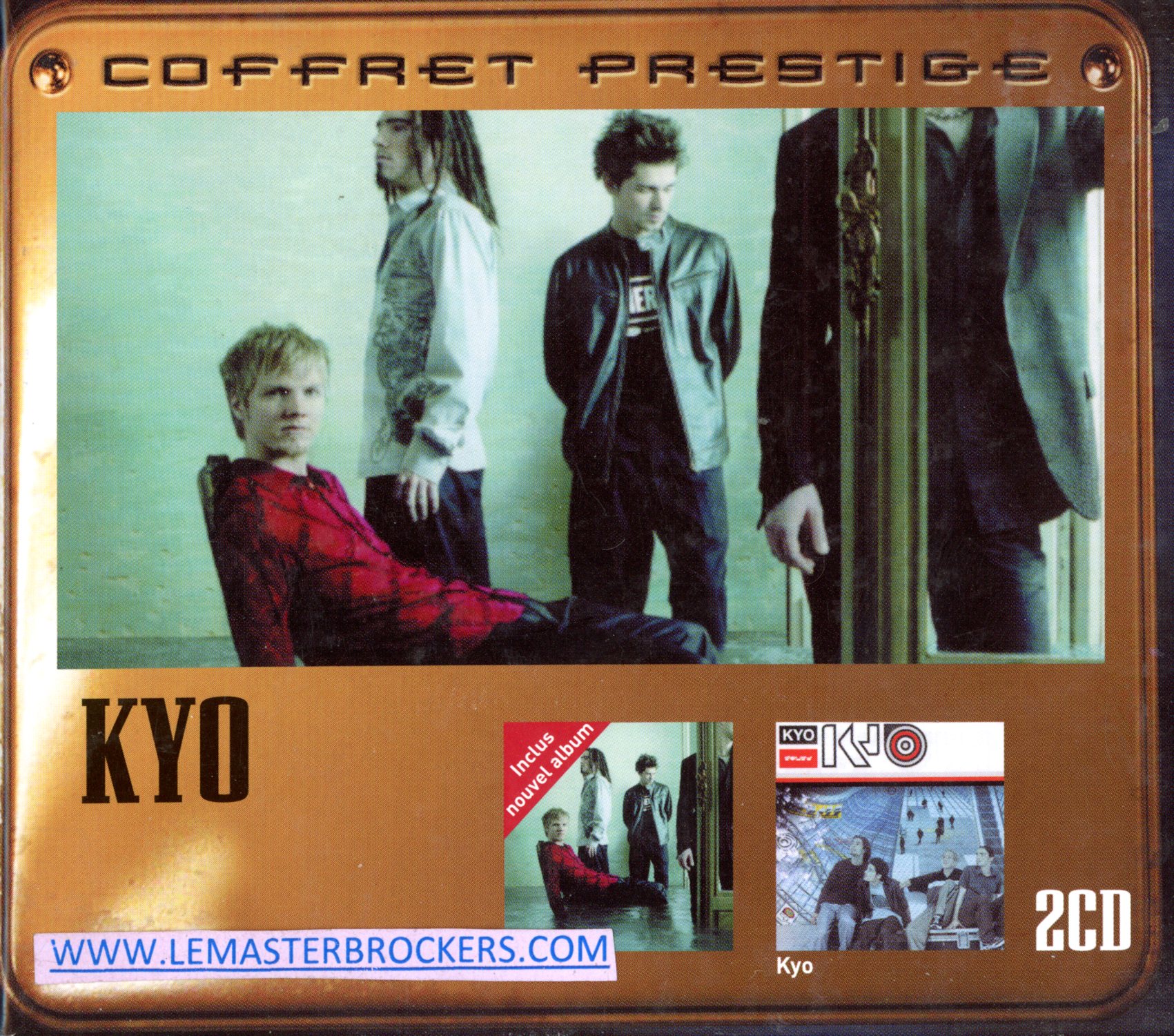 COFFRET PRESTIGE KYO - LE CHEMIN - ALBUM CD