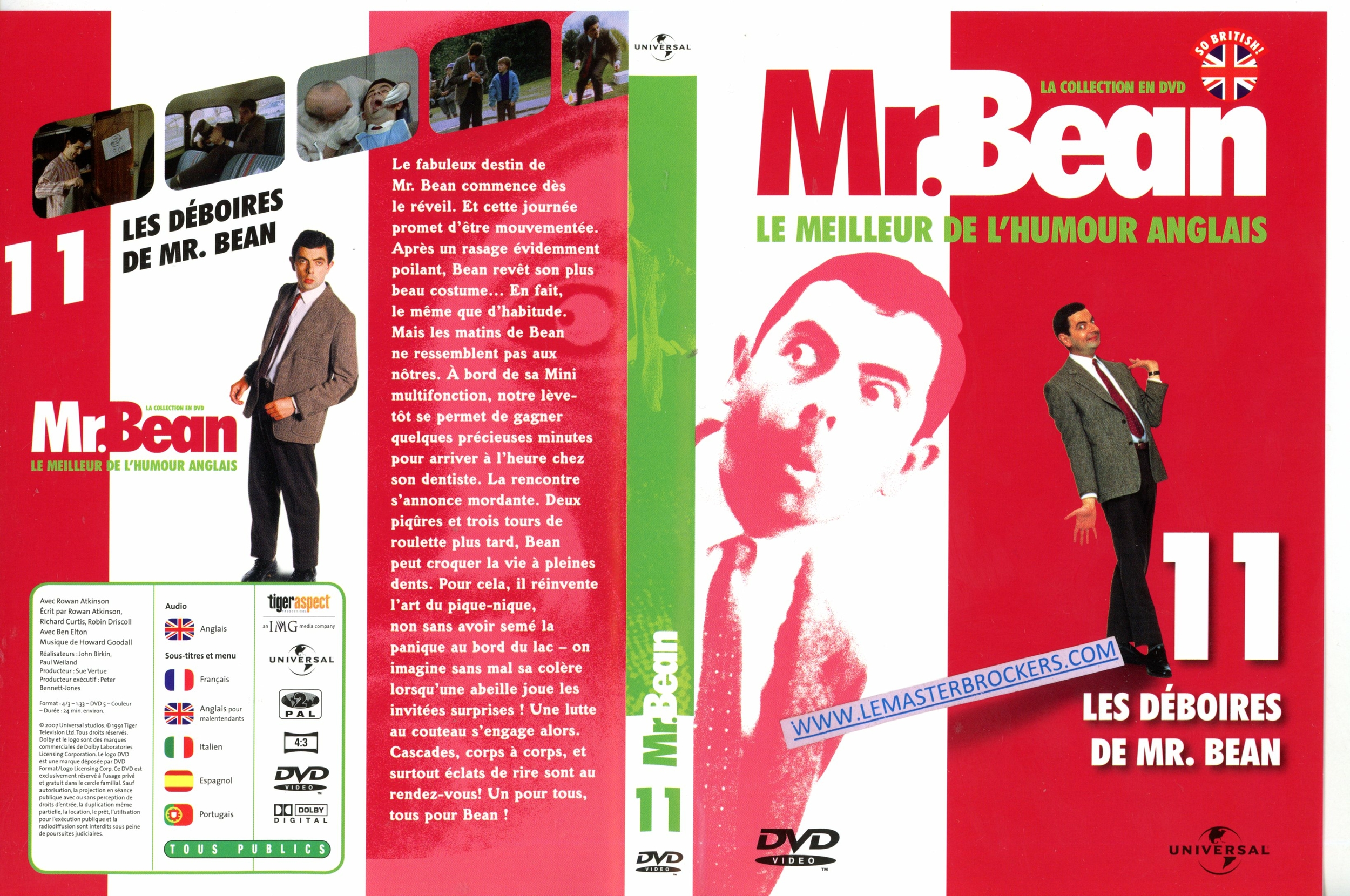 dvd LES DEBOIRES DE Mr BEAN VOLUME 11