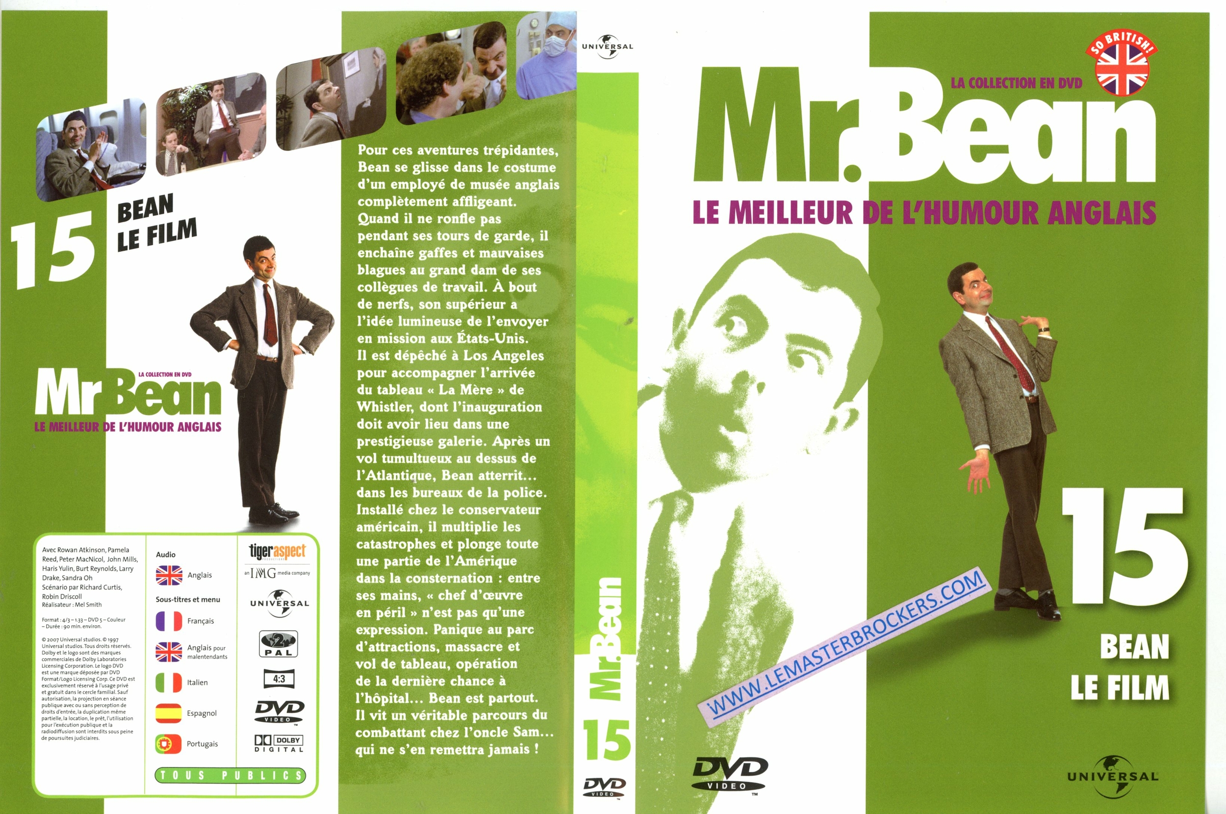 dvd Mr BEAN LE FILM - VOLUME 15