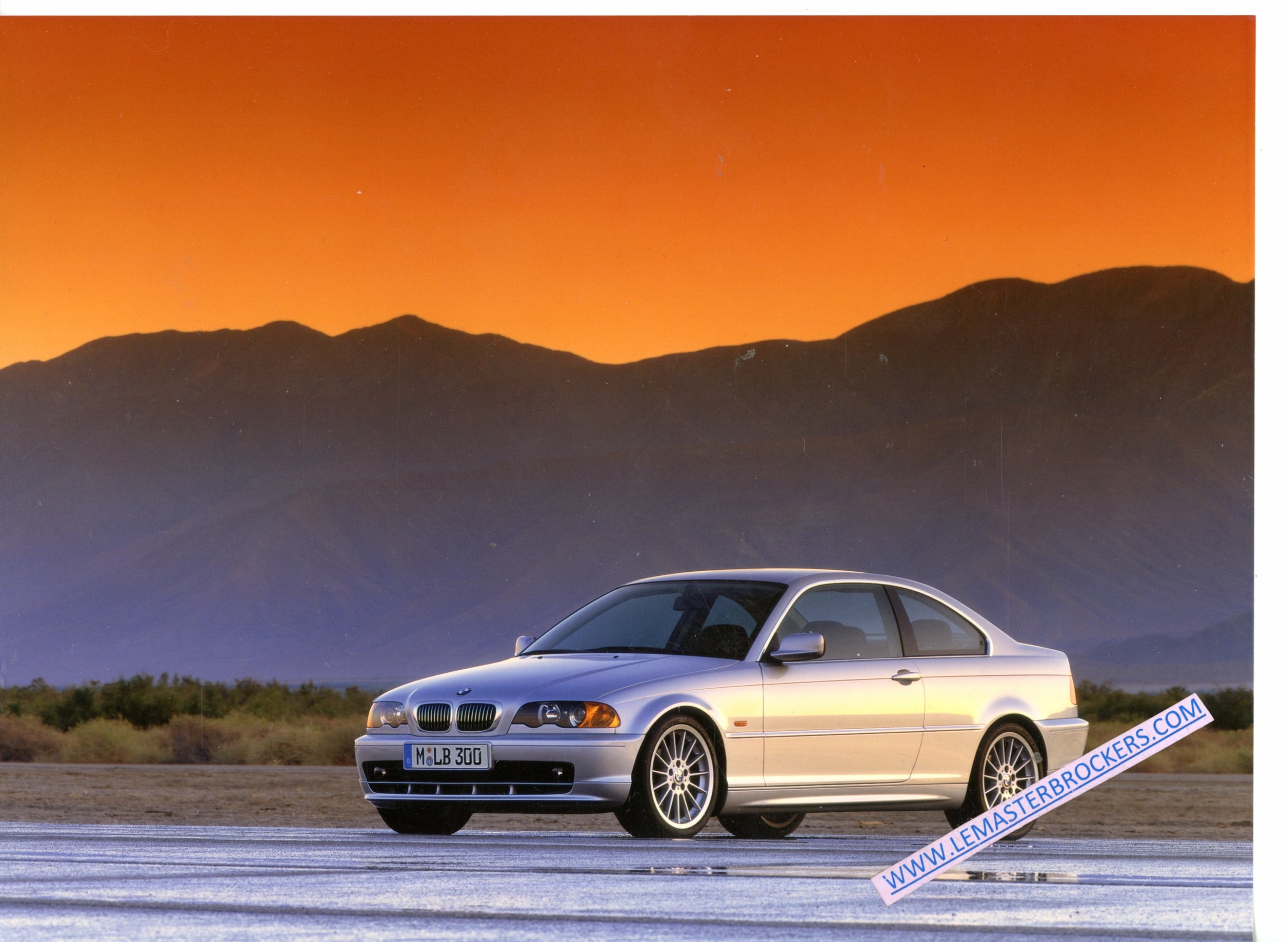 PHOTOGRAPHIE BMW SERIE 3 COUPE - PHOTO BMW 1988