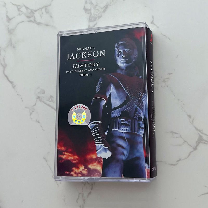 HISTORY MICHAEL JACKSON CASSETTE AUDIO - K7