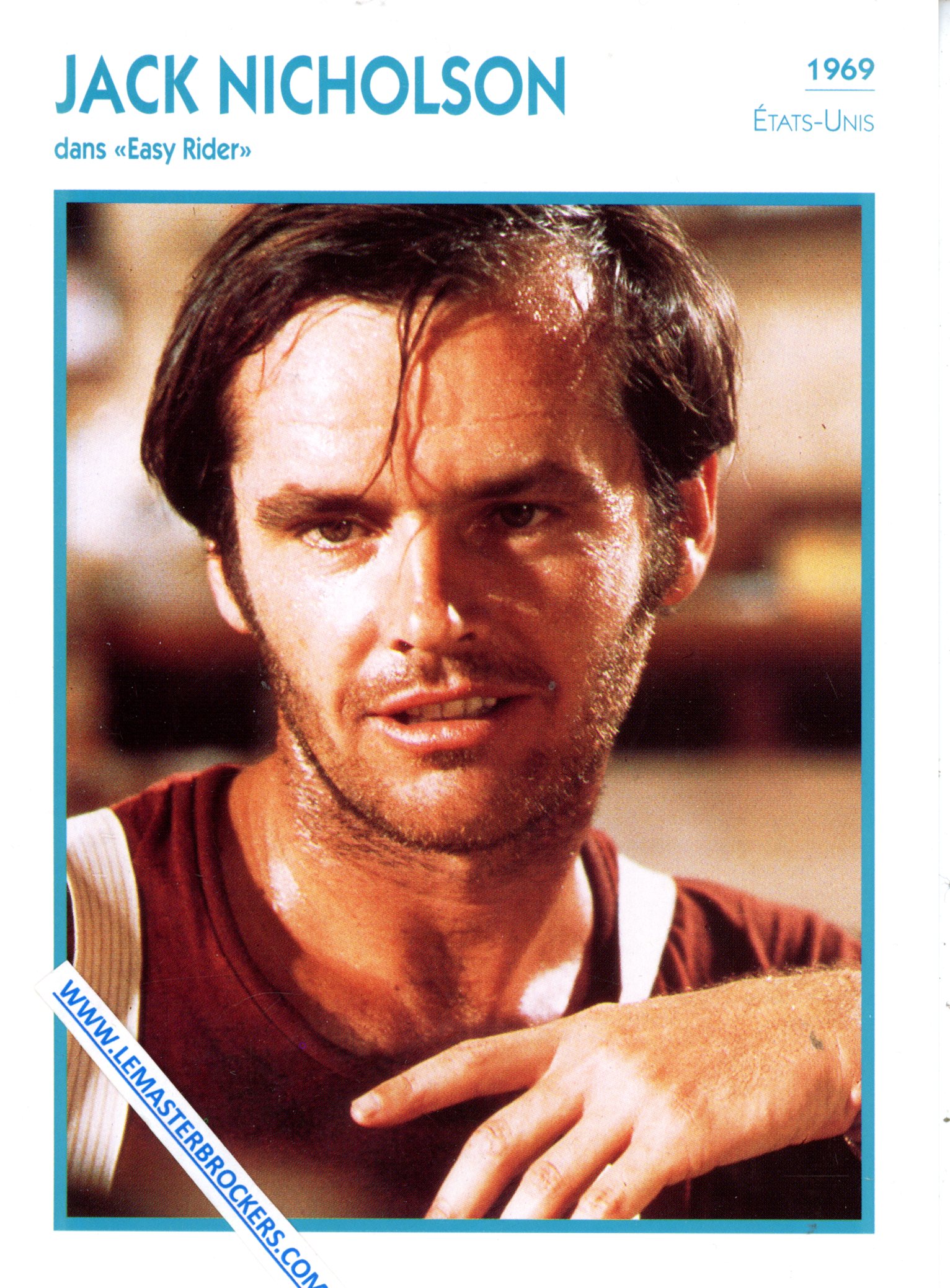 JAMES MASON DANS EASY RIDER 1969 - FICHE ACTEUR