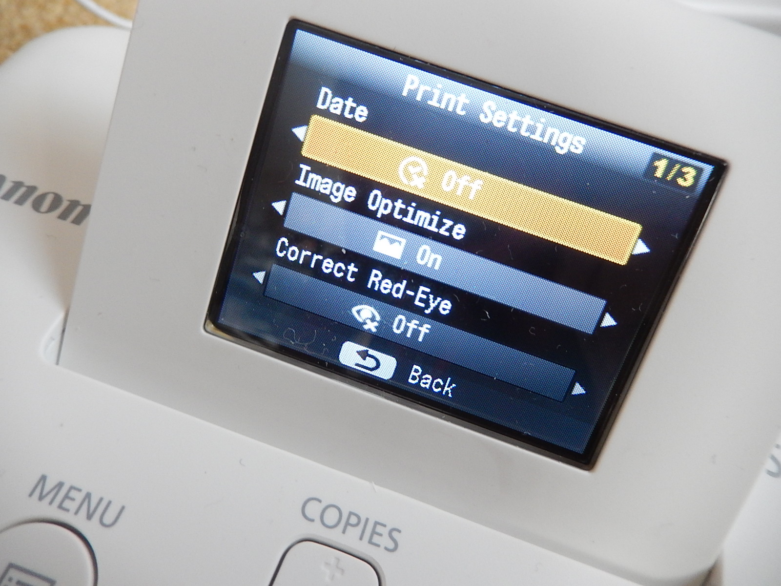 CANON SELPHY CP800
