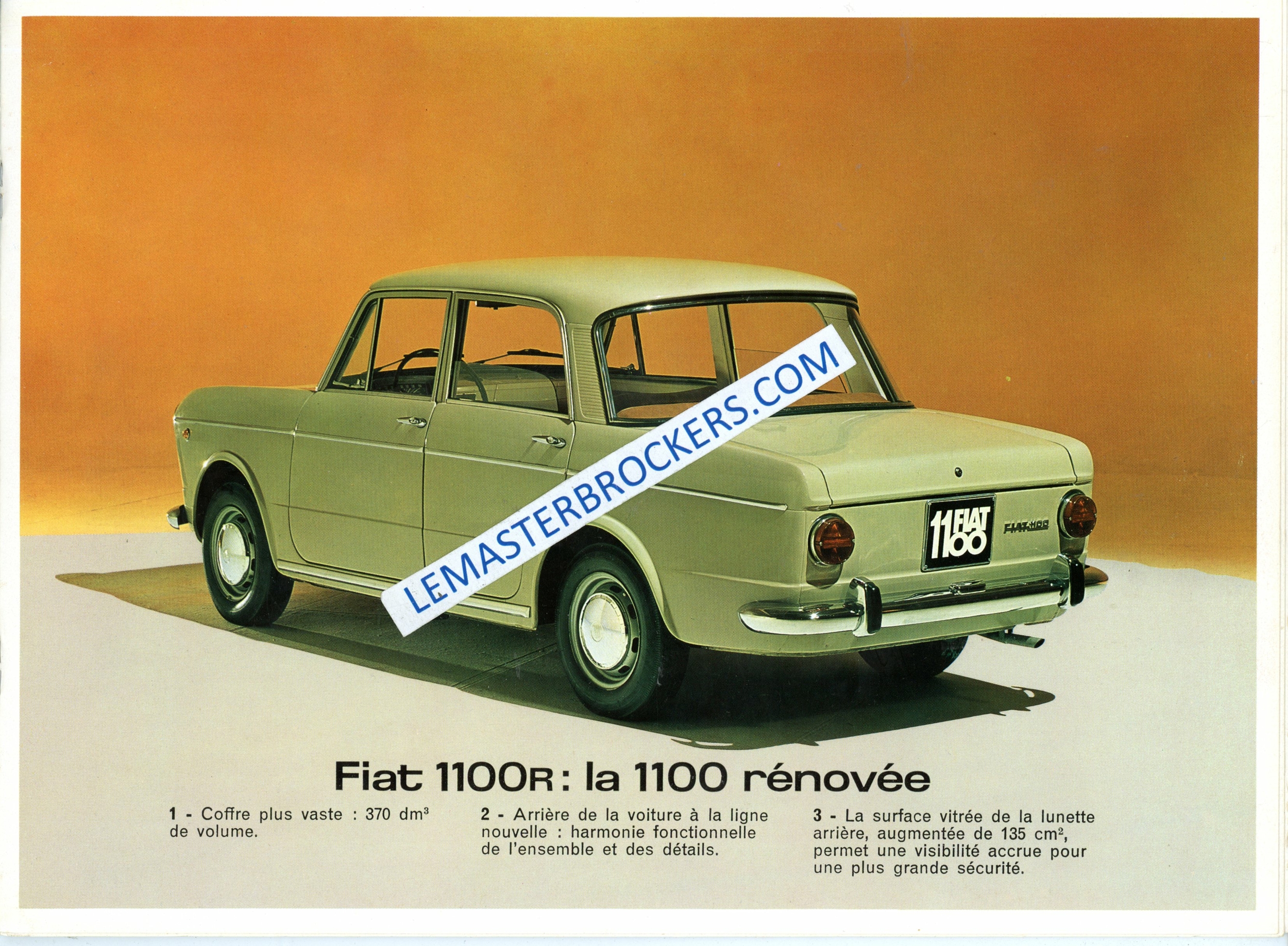 brochure FIAT 1100R