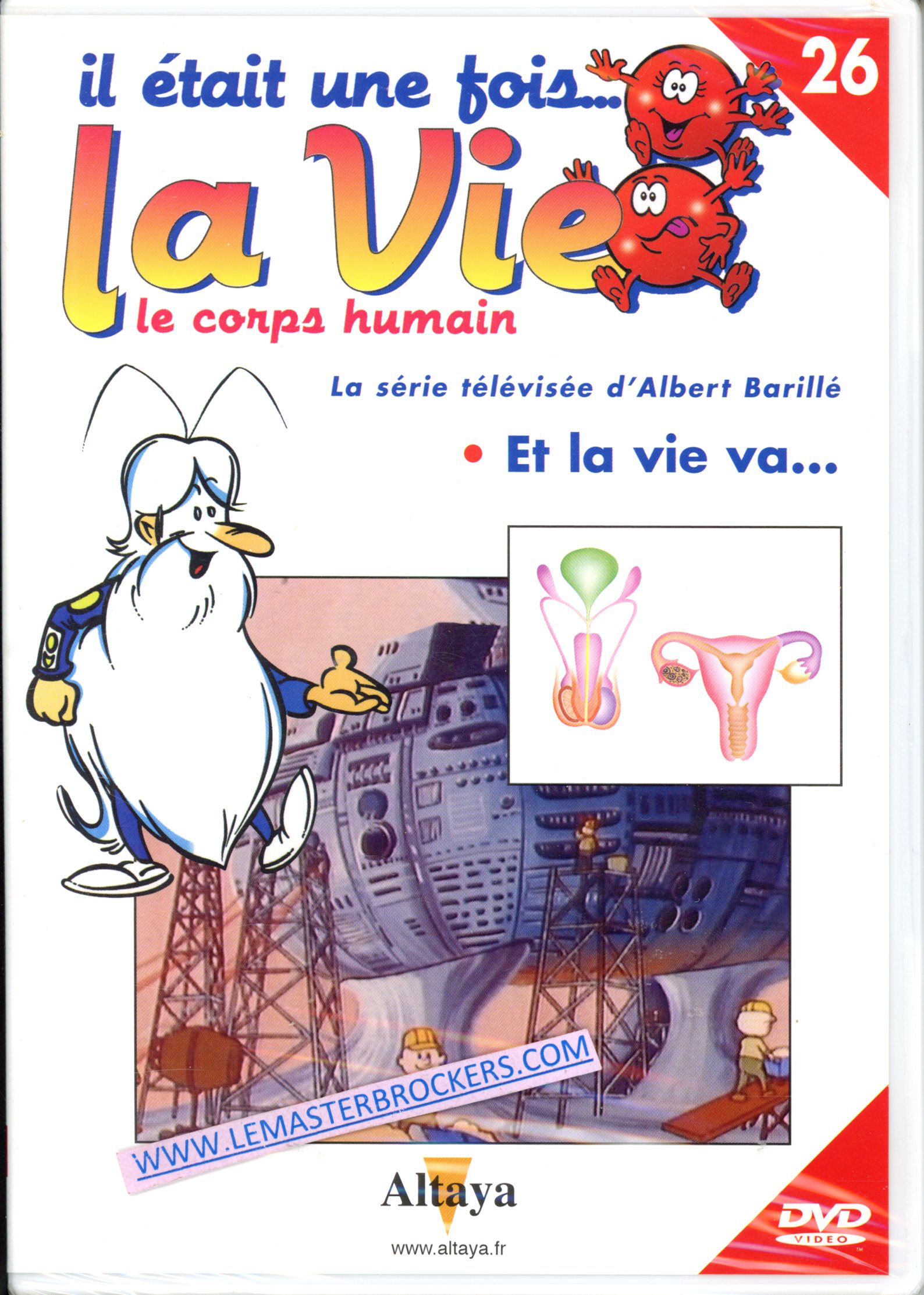 IL ETAIT UNE FOIS LA VIE DVD 26 ET LA VIE VA  - BARILLE ALBERT