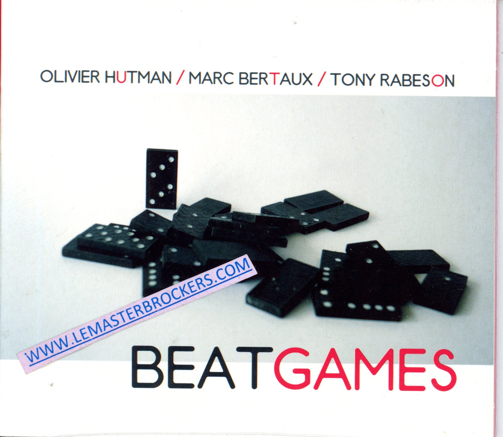 BEAT GAMES - OLIVIER HUTMAN  MARCC BERTAUX - TONY RABERSON - JAZZ CD ALBUM 2018