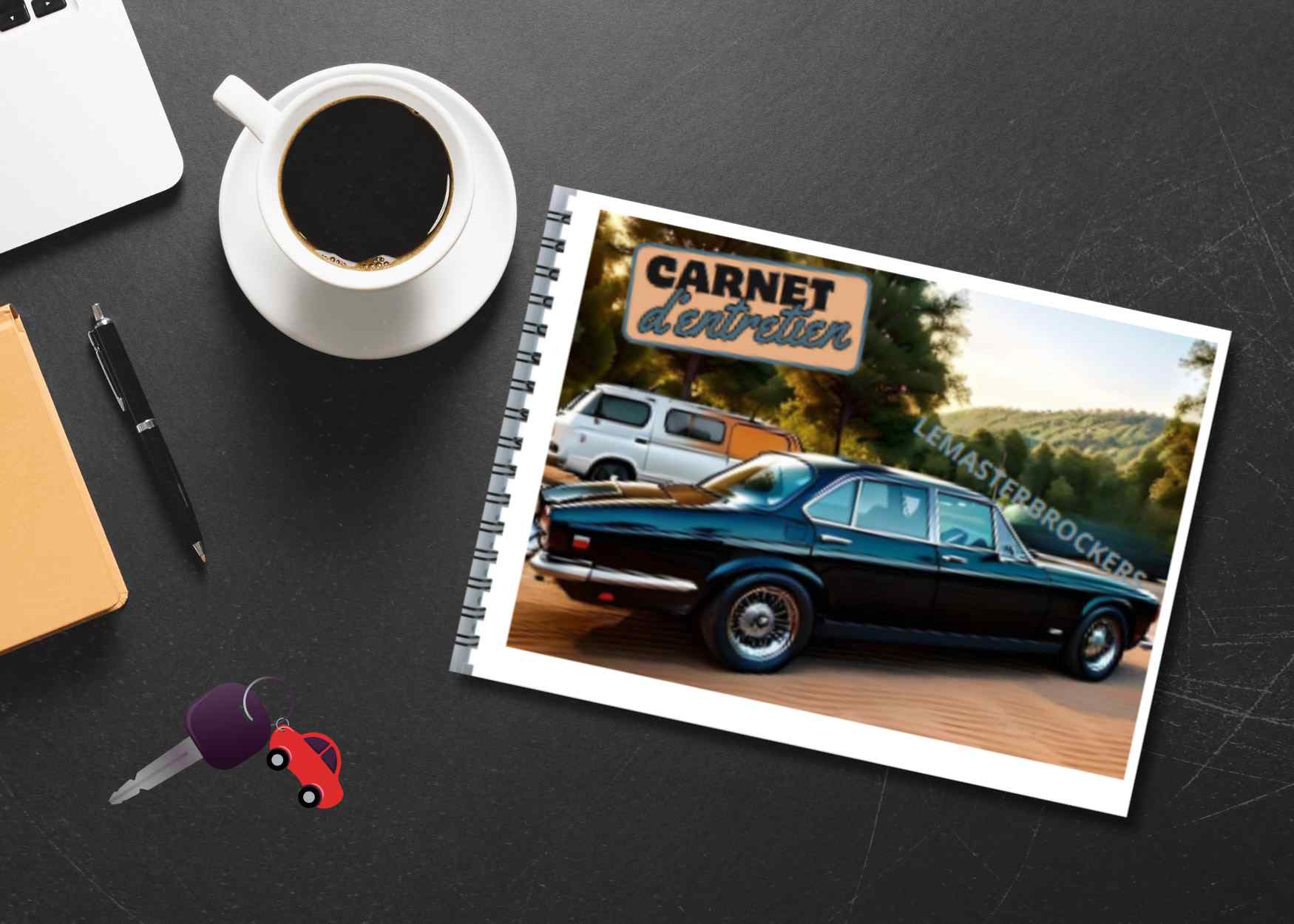 CARNET DENTRETIEN POUR VEHICULE DE COLLECTION