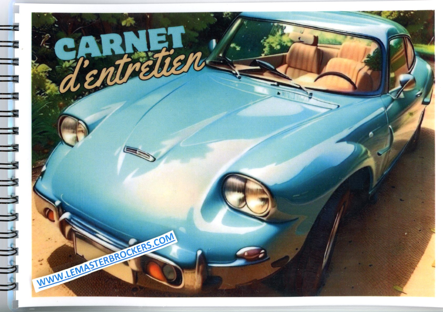 CD PANHARD EN ILLUSTRATION SUR CARNET DENTRETIEN UNIVERSEL