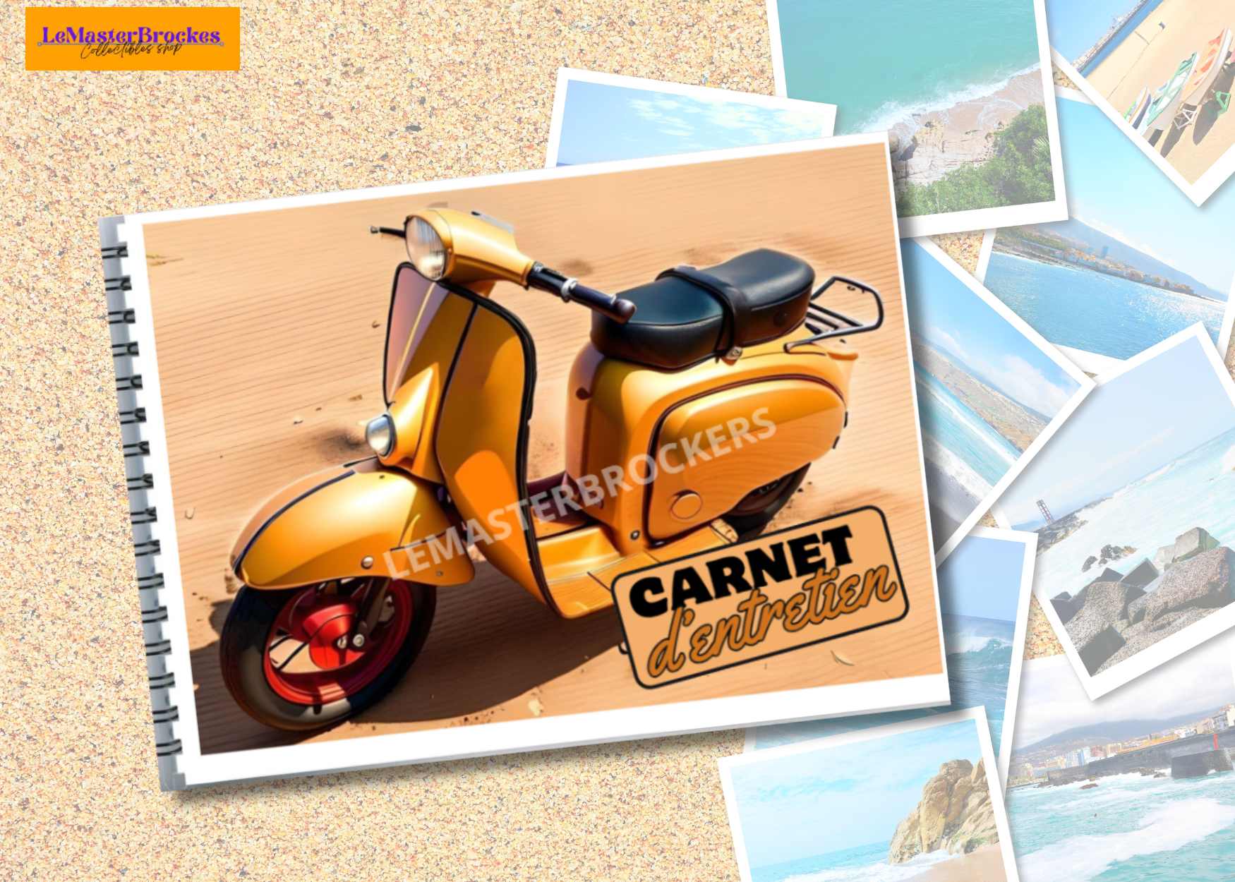 CARNET DENTRETIEN SCOOTER RETRO