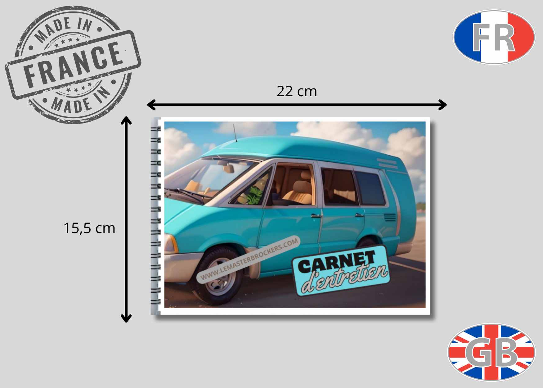 VAN ESPACE CARNET ENTRETIEN UNIVERSEL