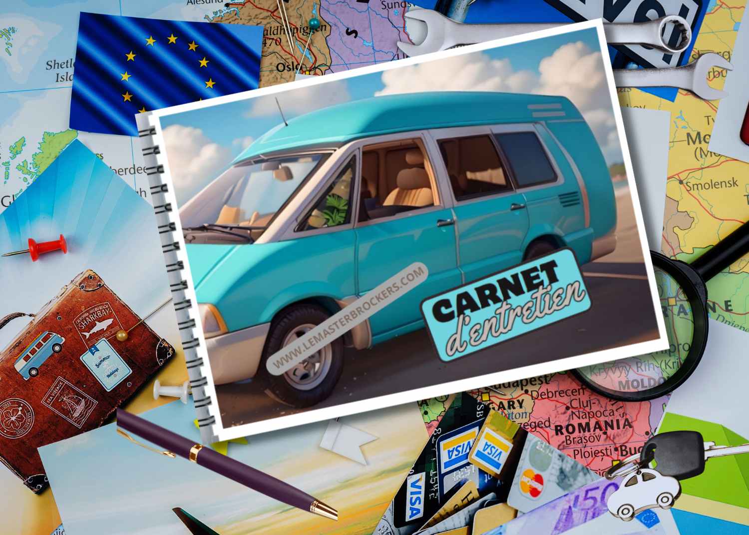 VAN ESPACE CARNET ENTRETIEN UNIVERSEL