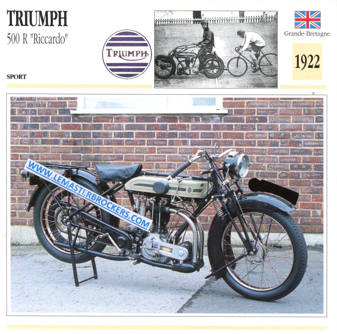 MOTO TRIUMPH 500 R ROCCARDO 1922